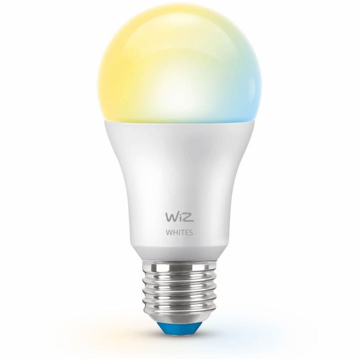 WiZ WiFi Smart LED E27 60W 806lm Varm-kallvit 1-pack in de groep HOME ELECTRONICS / Verlichting / LED-lampen bij TP E-commerce Nordic AB (C74691)