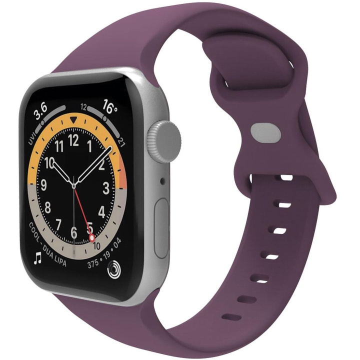 Celly Armband till Apple Watch 38/40/41mm Silikon Lila in de groep SMARTPHONE & TABLETS / Training, thuis & vrije tijd / Apple Watch & Accessoires / Accessoires bij TP E-commerce Nordic AB (C74708)