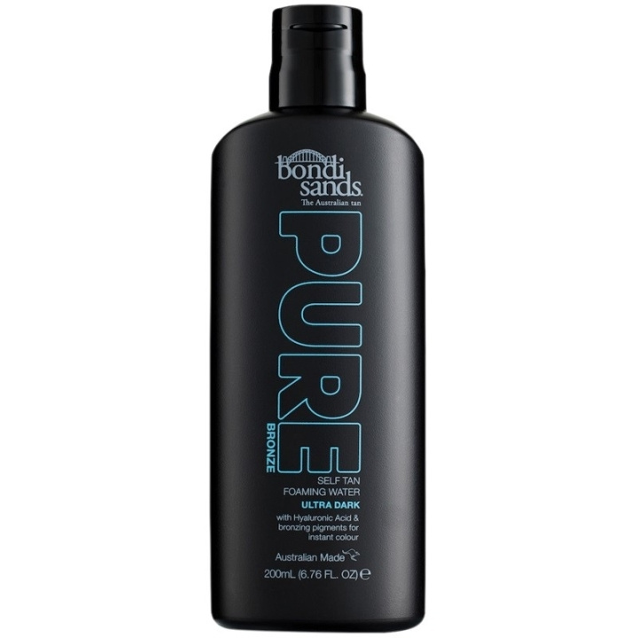 Bondi Sands Pure Bronze Ultra Dark Self Tan Foaming Water 200ml in de groep BEAUTY & HEALTH / Huidsverzorging / Zonnebank / Bruin zonder zon bij TP E-commerce Nordic AB (C74734)