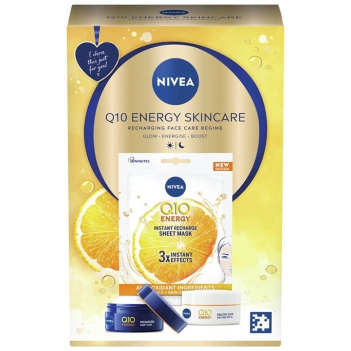 Nivea Q10 Energy Skincare Giftset in de groep BEAUTY & HEALTH / Huidsverzorging / Gezicht / Gezichtscrèmes bij TP E-commerce Nordic AB (C74737)