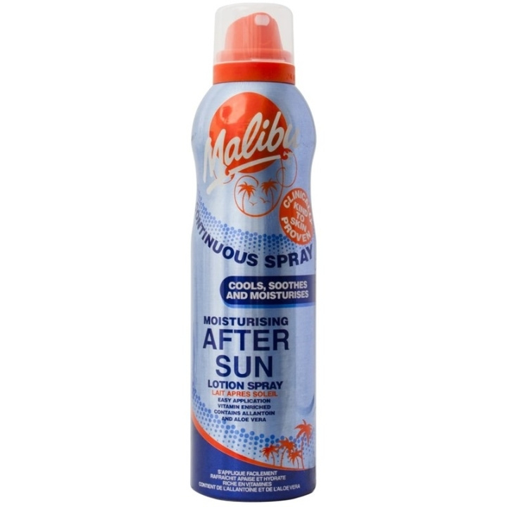 Malibu After Sun Lotion Spray 175ml in de groep BEAUTY & HEALTH / Huidsverzorging / Zonnebank / Zonnebescherming bij TP E-commerce Nordic AB (C74750)