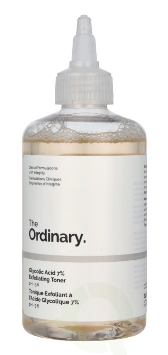 The Ordinary Glycolic Acid 7% Exfoliating Toner 240 ml in de groep BEAUTY & HEALTH / Huidsverzorging / Gezicht / Gezichtswater en Facemist bij TP E-commerce Nordic AB (C74814)