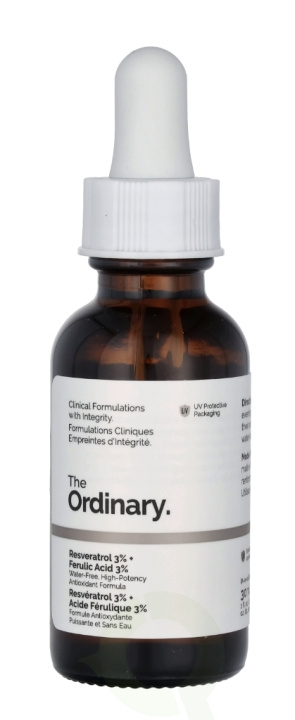 The Ordinary Resveratrol 3% + Ferulic Acid 3% 30 ml in de groep BEAUTY & HEALTH / Huidsverzorging / Gezicht / Huidserum bij TP E-commerce Nordic AB (C74816)