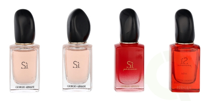 Armani Si Miniatures Set 28 ml 4x7ml - Si Edt/Si Edp/Si Fioro Edp/Si Passione Edp in de groep BEAUTY & HEALTH / Geuren & Parfum / Parfum / Parfumdoosjes bij TP E-commerce Nordic AB (C74825)