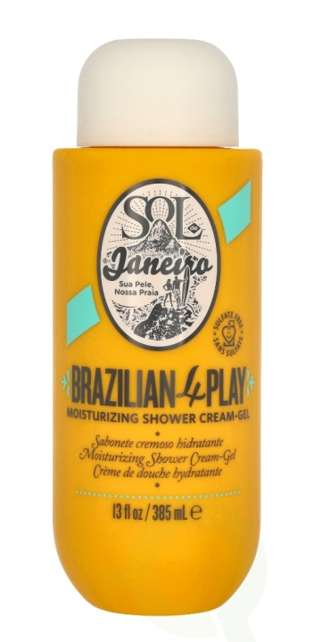 Sol De Janeiro Brazilian 4 Play Moisturizing Shower Cream 385 ml in de groep BEAUTY & HEALTH / Huidsverzorging / Lichaamsverzorging / Bad- en douchegels bij TP E-commerce Nordic AB (C74915)