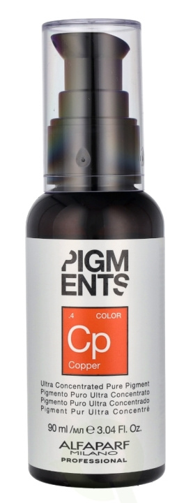 Alfaparf Pigments Ultra Concentrated Pure Pigment 90 ml Copper in de groep BEAUTY & HEALTH / Haar & Styling / Haarverzorging / Haarverf / Haarverf & Kleurbommen bij TP E-commerce Nordic AB (C74928)