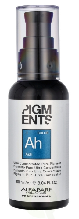 Alfaparf Pigments Ultra Concentrated Pure Pigment 90 ml Ash in de groep BEAUTY & HEALTH / Haar & Styling / Haarverzorging / Haarverf / Haarverf & Kleurbommen bij TP E-commerce Nordic AB (C74930)