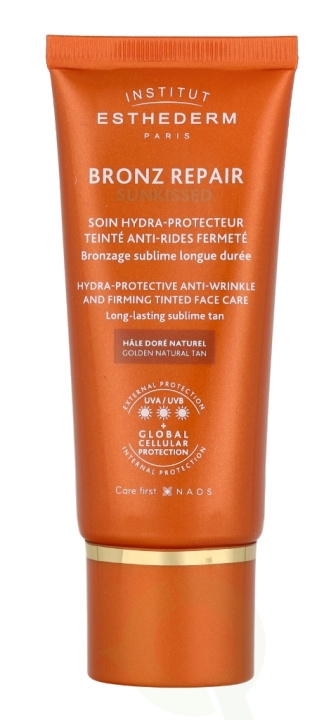 Esthederm Bronz Repair Sunkissed Tinted Face Care 50 ml in de groep BEAUTY & HEALTH / Huidsverzorging / Zonnebank / Bruin zonder zon bij TP E-commerce Nordic AB (C75030)