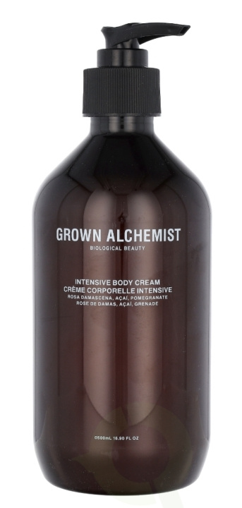 Grown Alchemist Intensive Body Cream 500 ml Rosa Damascena, Acai & Pomegranate in de groep BEAUTY & HEALTH / Huidsverzorging / Lichaamsverzorging / Body lotion bij TP E-commerce Nordic AB (C75064)