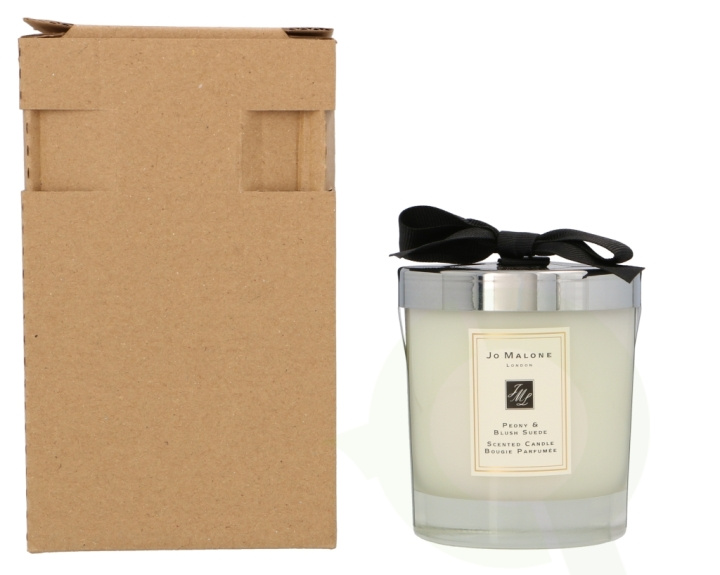 Jo Malone Peony & Blush Suede Scented Candle 200 g in de groep BEAUTY & HEALTH / Geuren & Parfum / Overige geuren / Geurkaarsen bij TP E-commerce Nordic AB (C75065)