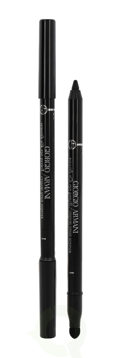 Armani Waterproof Smooth Silk Eye Pencil 1 piece #01 Black in de groep BEAUTY & HEALTH / Makeup / Ogen & Wenkbrauwen / Eyeliner / Kajal bij TP E-commerce Nordic AB (C75068)