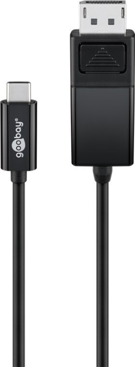 Goobay USB-C naar DisplayPort-kabel, 1,2 m in de groep COMPUTERS & RANDAPPARATUUR / Computerkabels / USB / USB-C bij TP E-commerce Nordic AB (C75130)