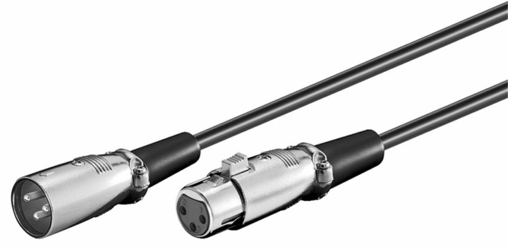 Goobay XLR - XLR kabel, 2 m in de groep HOME ELECTRONICS / Kabels & Adapters / Audio Analoog / Adapters bij TP E-commerce Nordic AB (C75143)