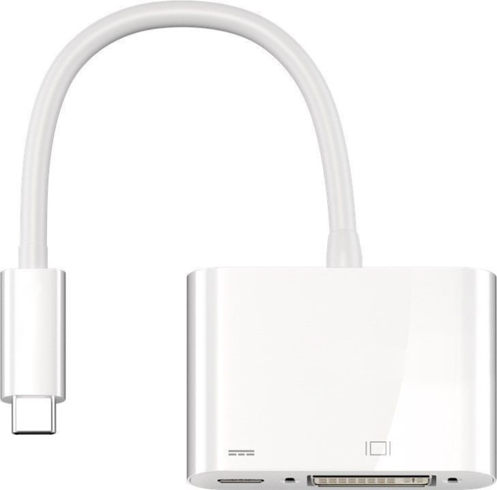 Goobay USB-C naar DVI-I adapter in de groep COMPUTERS & RANDAPPARATUUR / Computerkabels / USB / USB-C bij TP E-commerce Nordic AB (C75160)