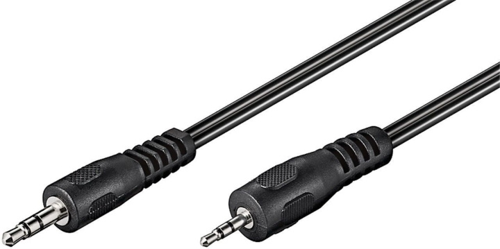 Goobay 2,5mm mannetje - 3,5mm mannetje audiokabel, 2 m in de groep HOME ELECTRONICS / Kabels & Adapters / Audio Analoog / Adapters bij TP E-commerce Nordic AB (C75169)