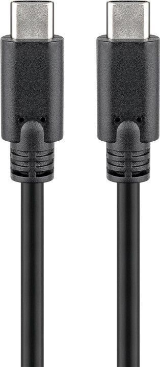 Goobay USB-C naar USB-C 3.2 Gen1-kabel, 0,5 m in de groep COMPUTERS & RANDAPPARATUUR / Computerkabels / USB / USB-C bij TP E-commerce Nordic AB (C75170)