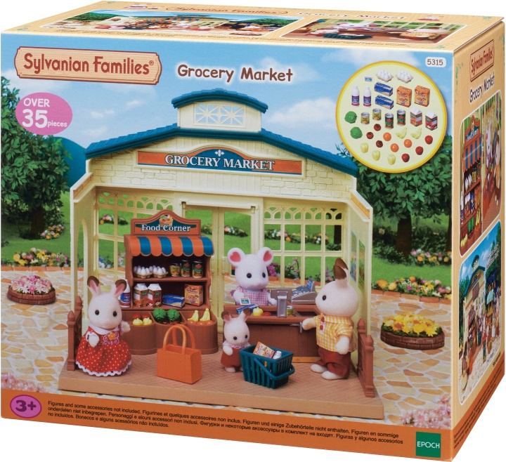 Sylvanian Families Dorpssupermarkt in de groep SPEELGOED, KINDER- & BABYPRODUCTEN / Speelgoed / Docks & Accessoires bij TP E-commerce Nordic AB (C75213)