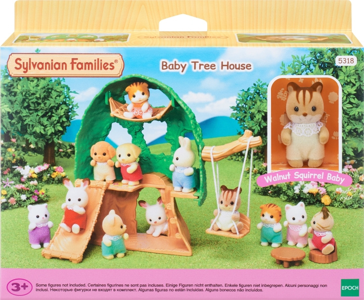 Sylvanian Families Avonturenboomhut voor baby\'s in de groep SPEELGOED, KINDER- & BABYPRODUCTEN / Speelgoed / Docks & Accessoires bij TP E-commerce Nordic AB (C75221)