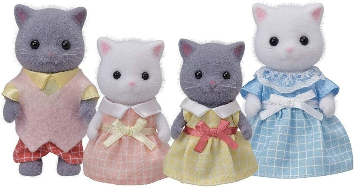 Sylvanian Families Perzische kattenfamilie in de groep SPEELGOED, KINDER- & BABYPRODUCTEN / Speelgoed / Docks & Accessoires bij TP E-commerce Nordic AB (C75233)