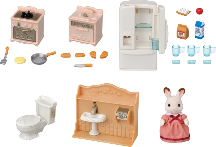 Sylvanian Families De complete meubelset in de groep SPEELGOED, KINDER- & BABYPRODUCTEN / Speelgoed / Docks & Accessoires bij TP E-commerce Nordic AB (C75237)