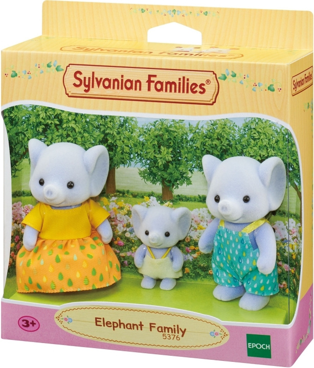 Sylvanian Families Olifantenfamilie in de groep SPEELGOED, KINDER- & BABYPRODUCTEN / Speelgoed / Docks & Accessoires bij TP E-commerce Nordic AB (C75242)