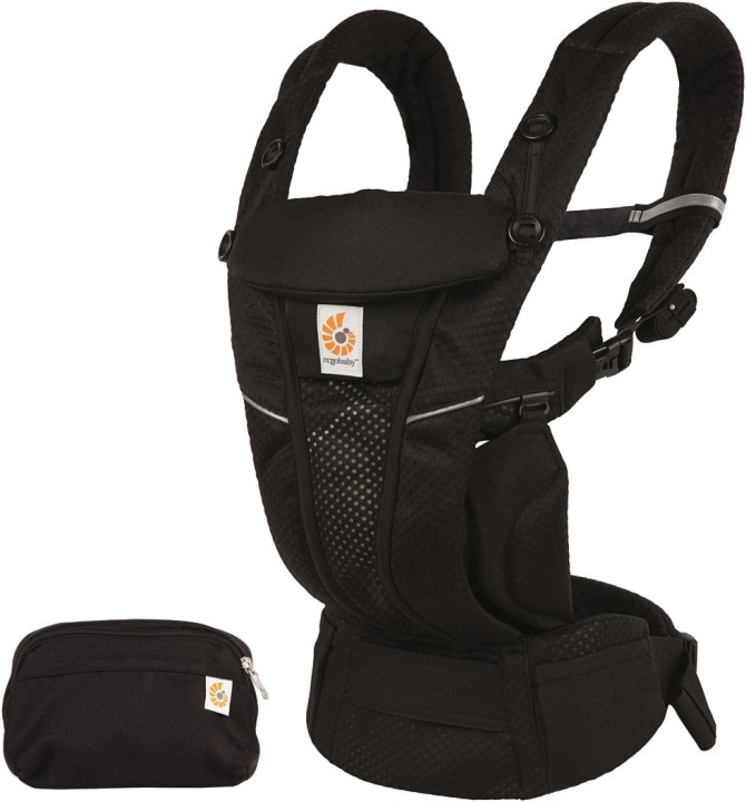 Ergobaby Omni Breeze rugzak, Onyx zwart in de groep SPEELGOED, KINDER- & BABYPRODUCTEN / Kindertextiel / Draagzak en draagdoeken bij TP E-commerce Nordic AB (C75247)