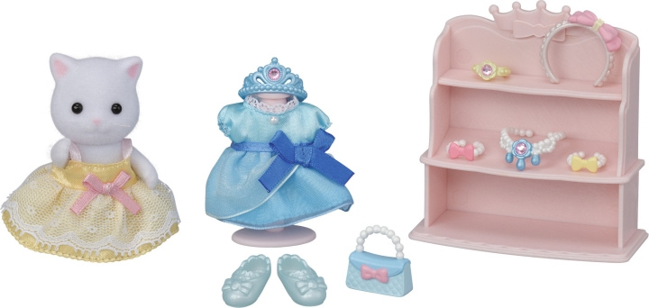 Sylvanian Families Prinsessenkostuum speelset in de groep SPEELGOED, KINDER- & BABYPRODUCTEN / Speelgoed / Docks & Accessoires bij TP E-commerce Nordic AB (C75254)