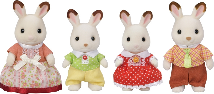 Sylvanian Families Familie chocoladehaas in de groep SPEELGOED, KINDER- & BABYPRODUCTEN / Speelgoed / Docks & Accessoires bij TP E-commerce Nordic AB (C75259)