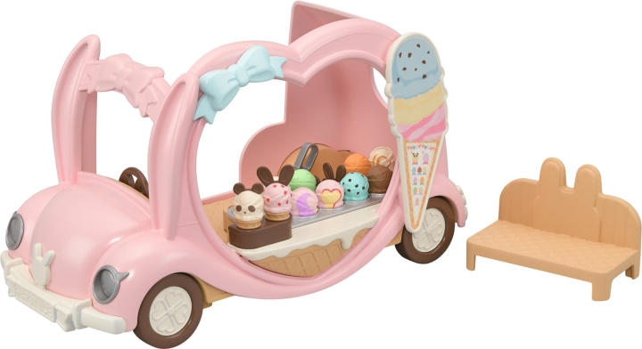 Sylvanian Families IJswagen in de groep SPEELGOED, KINDER- & BABYPRODUCTEN / Speelgoed / Docks & Accessoires bij TP E-commerce Nordic AB (C75262)