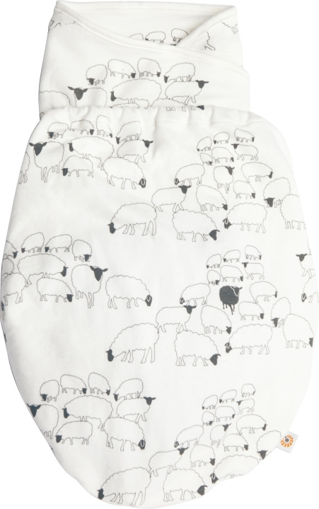 Ergobaby Swaddler Slaapzak, Schaap, 0 maand - 61 cm in de groep SPEELGOED, KINDER- & BABYPRODUCTEN / Kindertextiel / Dekbedden & Kussens bij TP E-commerce Nordic AB (C75268)