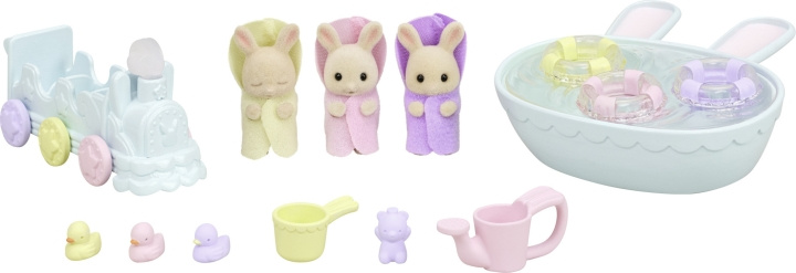 Sylvanian Families Badtoilet voor drieling in de groep SPEELGOED, KINDER- & BABYPRODUCTEN / Speelgoed / Docks & Accessoires bij TP E-commerce Nordic AB (C75282)