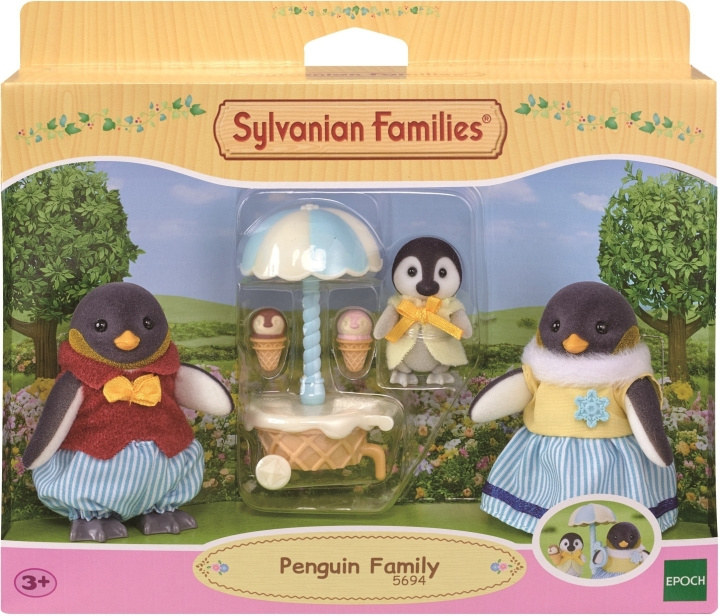 Sylvanian Families Pinguïn familie in de groep SPEELGOED, KINDER- & BABYPRODUCTEN / Speelgoed / Docks & Accessoires bij TP E-commerce Nordic AB (C75283)