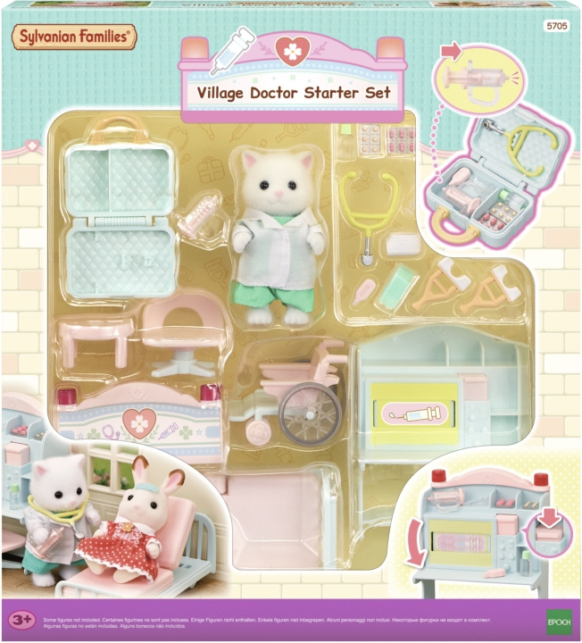 Sylvanian Families Medische kit voor starterswoning in de groep SPEELGOED, KINDER- & BABYPRODUCTEN / Speelgoed / Docks & Accessoires bij TP E-commerce Nordic AB (C75285)