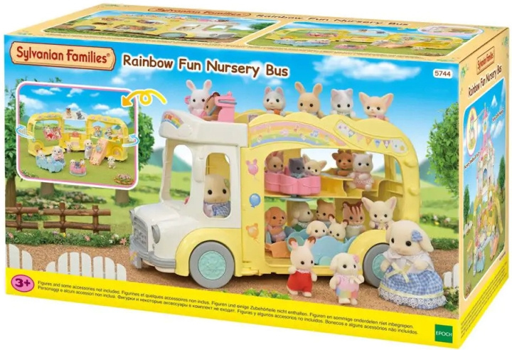 Sylvanian Families bus met 3 slaapplaatsen in de speeltuin in de groep SPEELGOED, KINDER- & BABYPRODUCTEN / Speelgoed / Docks & Accessoires bij TP E-commerce Nordic AB (C75304)