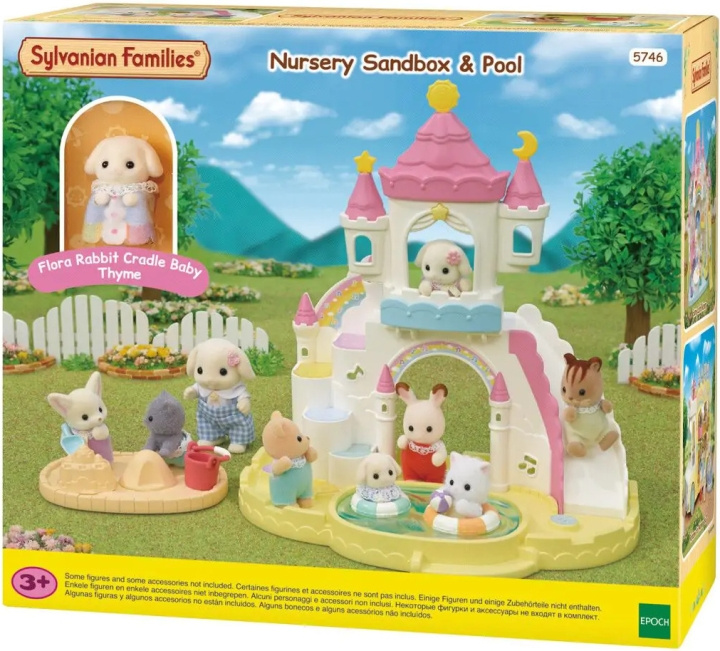 Sylvanian Families Zandbak en zwembadset in de groep SPEELGOED, KINDER- & BABYPRODUCTEN / Speelgoed / Docks & Accessoires bij TP E-commerce Nordic AB (C75305)