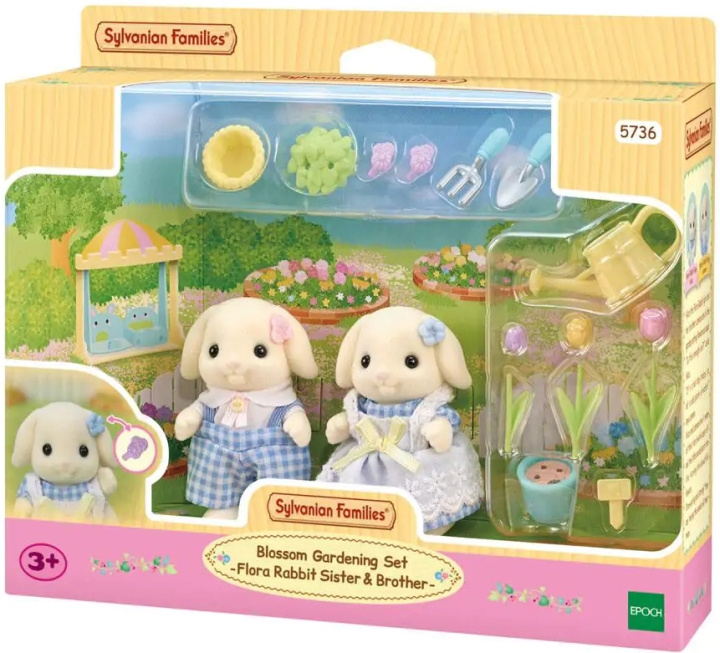 Sylvanian Families Tuinset met figuren in de groep SPEELGOED, KINDER- & BABYPRODUCTEN / Speelgoed / Docks & Accessoires bij TP E-commerce Nordic AB (C75310)