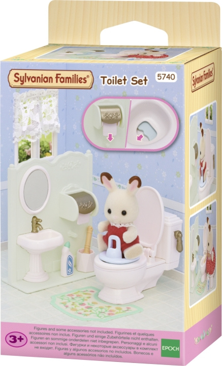 Sylvanian Families Toilet set in de groep SPEELGOED, KINDER- & BABYPRODUCTEN / Speelgoed / Docks & Accessoires bij TP E-commerce Nordic AB (C75312)