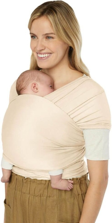 Ergobaby Aura Knit cantolina, crème in de groep SPEELGOED, KINDER- & BABYPRODUCTEN / Kindertextiel / Draagzak en draagdoeken bij TP E-commerce Nordic AB (C75323)