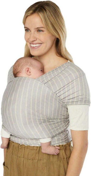 Ergobaby Aura Knit cantolina, grijs gestreept in de groep SPEELGOED, KINDER- & BABYPRODUCTEN / Kindertextiel / Draagzak en draagdoeken bij TP E-commerce Nordic AB (C75324)