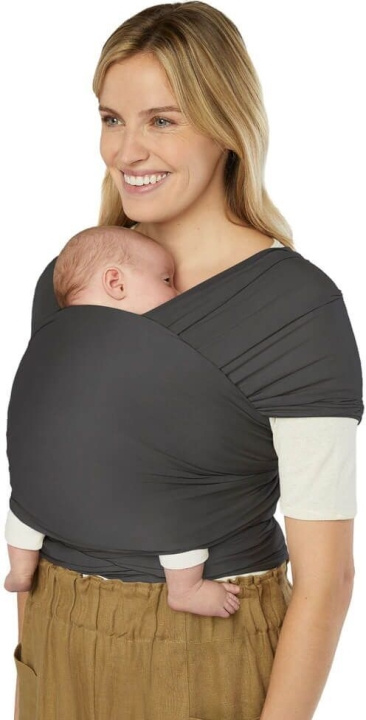 Ergobaby Aura Knit cantolina, zacht zwart in de groep SPEELGOED, KINDER- & BABYPRODUCTEN / Kindertextiel / Draagzak en draagdoeken bij TP E-commerce Nordic AB (C75325)