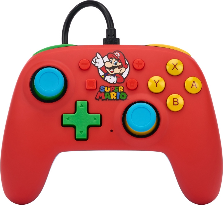 PowerA Nano Bedrade Controller, Mario Medley, Switch in de groep HOME ELECTRONICS / Spelconsoles en accessoires / Nintendo Switch / Accessoires bij TP E-commerce Nordic AB (C75382)