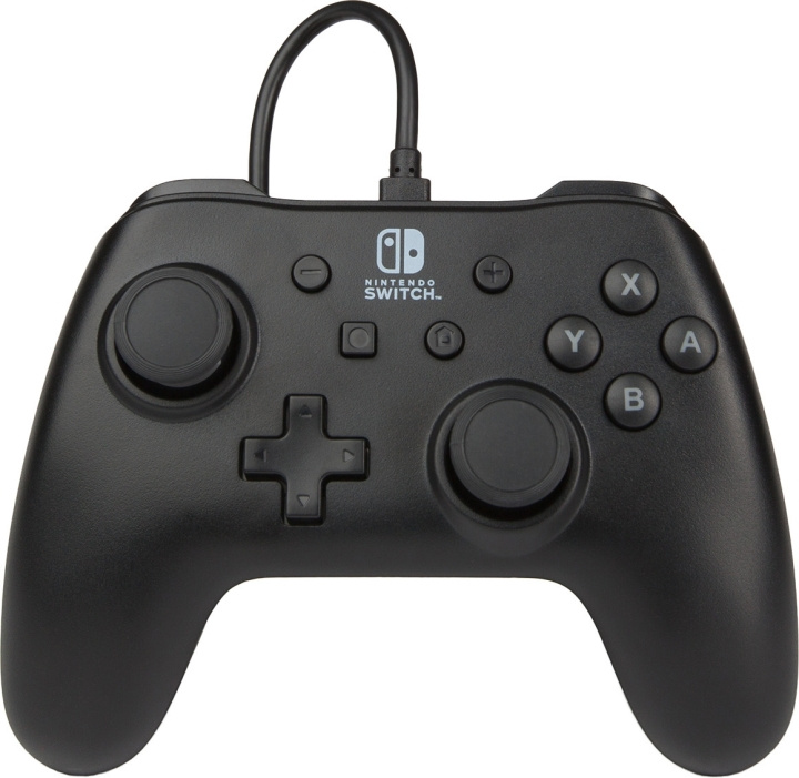 PowerA Bedrade controller, zwart, Switch in de groep HOME ELECTRONICS / Spelconsoles en accessoires / Nintendo Switch / Accessoires bij TP E-commerce Nordic AB (C75384)