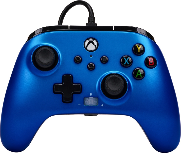 PowerA Verbeterde bedrade controller, Sapphire Fade, Xbox in de groep HOME ELECTRONICS / Spelconsoles en accessoires / Xbox Series X bij TP E-commerce Nordic AB (C75395)