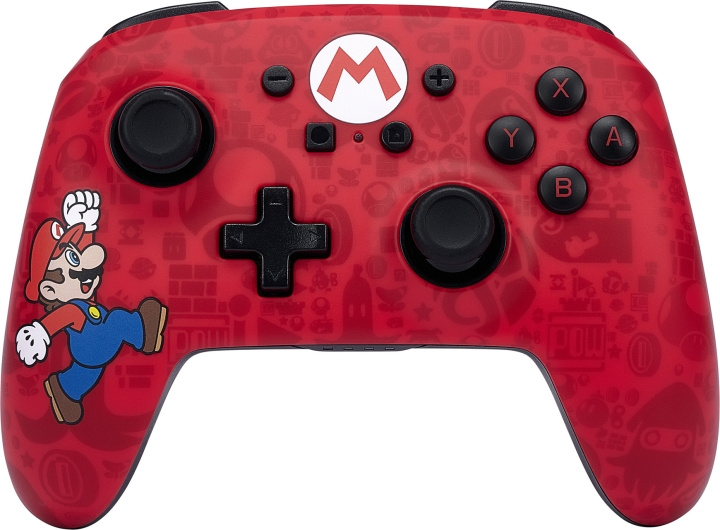 PowerA Verbeterde draadloze controller, Here We Go Mario, Switch in de groep HOME ELECTRONICS / Spelconsoles en accessoires / Nintendo Switch / Accessoires bij TP E-commerce Nordic AB (C75399)