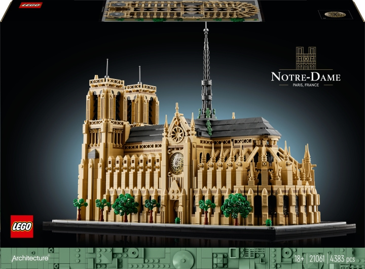 LEGO Architectuur 21061 - Notre-Dame in Parijs in de groep SPEELGOED, KINDER- & BABYPRODUCTEN / Speelgoed / Bouwspeelgoed / Lego bij TP E-commerce Nordic AB (C75441)