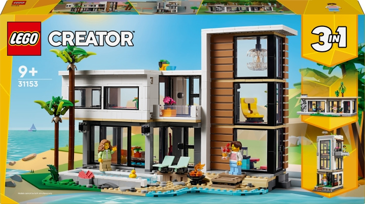 LEGO Creator 31153 - Modern huis in de groep SPEELGOED, KINDER- & BABYPRODUCTEN / Speelgoed / Bouwspeelgoed / Lego bij TP E-commerce Nordic AB (C75442)