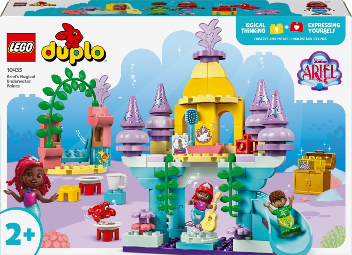 LEGO DUPLO Disney TM 10435 - Ariël\'s onderwater magisch kasteel in de groep SPEELGOED, KINDER- & BABYPRODUCTEN / Speelgoed / Bouwspeelgoed / Lego bij TP E-commerce Nordic AB (C75443)