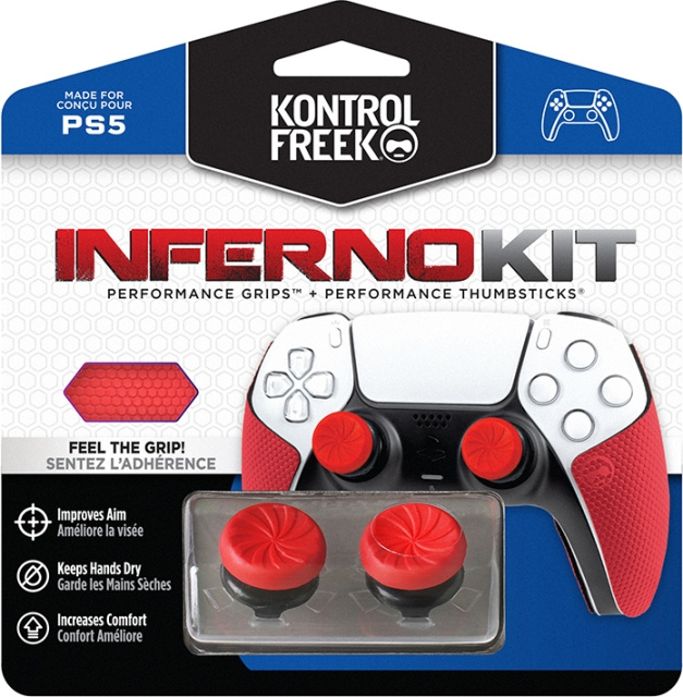 KontrolFreek Inferno Performance Kit (PS5) in de groep HOME ELECTRONICS / Spelconsoles en accessoires / Sony PlayStation 5 bij TP E-commerce Nordic AB (C75448)