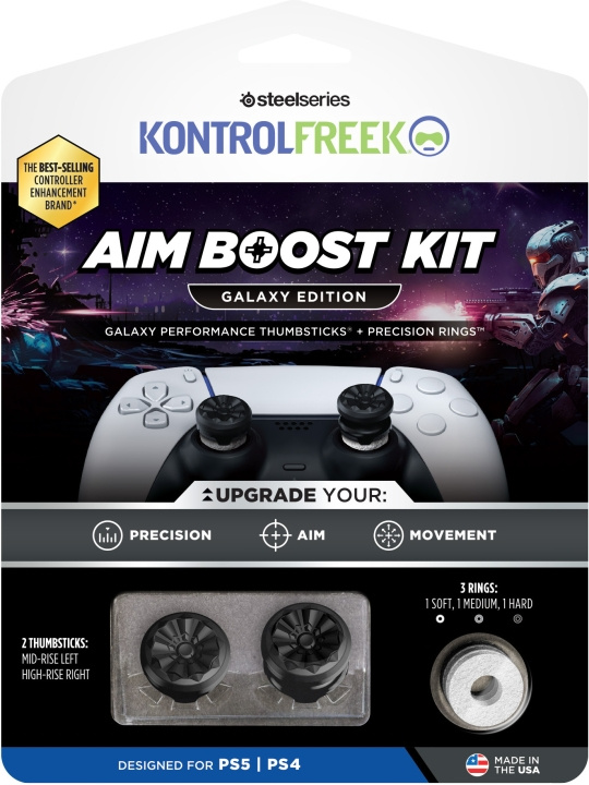 KontrolFreek Richt Boost Kit - Galaxy Editie (PS4 / PS5) in de groep HOME ELECTRONICS / Spelconsoles en accessoires / Sony PlayStation 5 bij TP E-commerce Nordic AB (C75452)