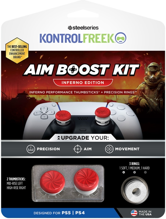 KontrolFreek Richt Boost Kit - Inferno Editie (PS5) in de groep HOME ELECTRONICS / Spelconsoles en accessoires / Sony PlayStation 5 bij TP E-commerce Nordic AB (C75454)